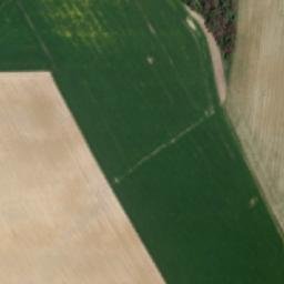 Satellite imagery of [Rusín-Matějovice] chapel sanctus t., CZ