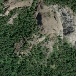 Satellite imagery of Camels Hump, CA