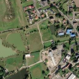 Satellite imagery of [Jenišov] kaolin mine, CZ