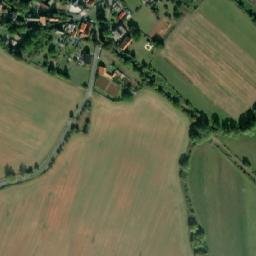 Satellite imagery of [Deštnice] church sanctus t., CZ