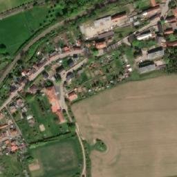 Satellite imagery of [Zvoleněves] church t., CZ