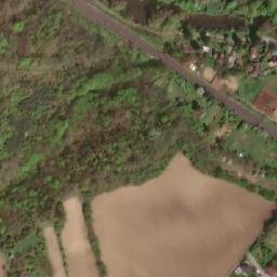 Satellite imagery of [Chvatěruby] church sanctus t., CZ