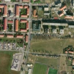 Satellite imagery of [Odolena Voda] church t., CZ