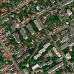Satellite imagery of [Hradec Králové-Pouchov] church t., CZ