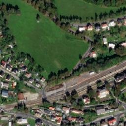 Satellite imagery of Vitkovicke zelezarny [Jeseník] factory chimney, CZ