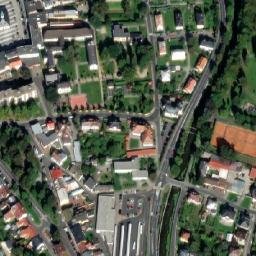 Satellite imagery of [Jeseník] church t., CZ