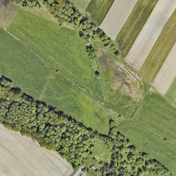 Satellite imagery of Chudow -Zamek z XVI w., PL