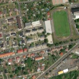 Satellite imagery of Lasselsberger [Podbořany] ceramic factory chimney, CZ