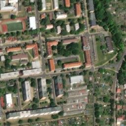 Satellite imagery of [Podbořany] church t., CZ