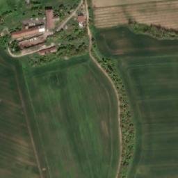 Satellite imagery of [Zvoleněves] church t., CZ