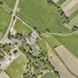 Satellite imagery of Chudow -Zamek z XVI w., PL