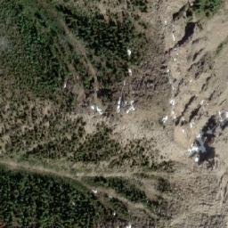 Satellite imagery of Pert Peak, CA