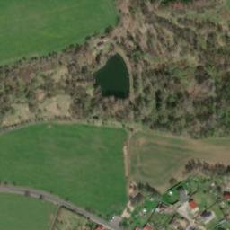 Satellite imagery of [Krajková] church t., CZ