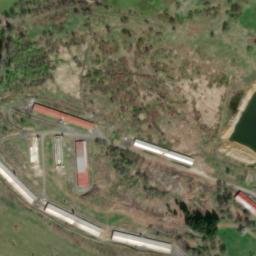 Satellite imagery of [Krajková] church t., CZ