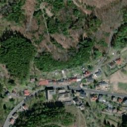 Satellite imagery of Goethova vyhlídka[Karlovy Vary] outlook t., CZ