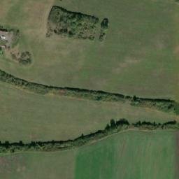 Satellite imagery of [Podbořanský Rohozec] church sanctus t., CZ