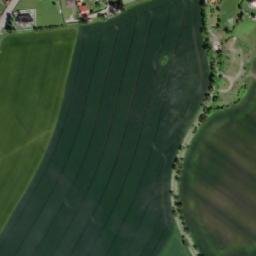 Satellite imagery of [Ledce] church sanctus t., CZ