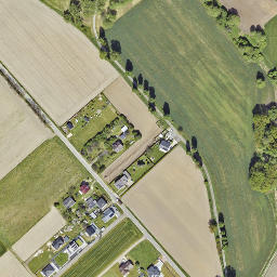 Satellite imagery of Chudow -Zamek z XVI w., PL
