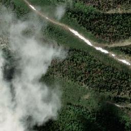 Satellite imagery of Pert Peak, CA