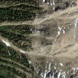 Satellite imagery of Pert Peak, CA