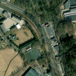 Satellite imagery of Tkalcovna Fischer [Aš] factory chimney, CZ