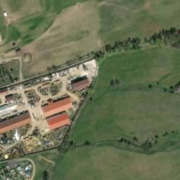 Satellite imagery of [Nový Kostel] church t., CZ