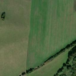 Satellite imagery of [Podbořanský Rohozec] church sanctus t., CZ