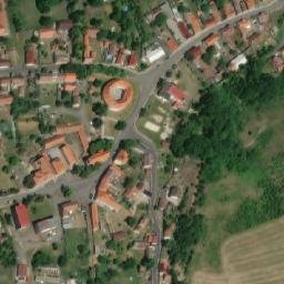 Satellite imagery of [Nepomyšl] church t., CZ