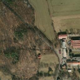 Satellite imagery of [Panenské Břežany] church sanctus t., CZ