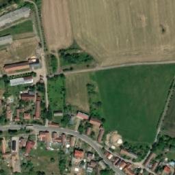 Satellite imagery of [Měník u Nového Bydžova] Church sanctus t., CZ