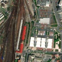 Satellite imagery of [Hradec Králové-Pražské Předměstí] factory chimney-1, CZ