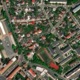 Satellite imagery of [Hradec Králové-Slezské Předměstí] church t., CZ