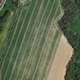 Satellite imagery of [Rusín] chapel t., CZ