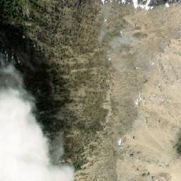 Satellite imagery of Pert Peak, CA