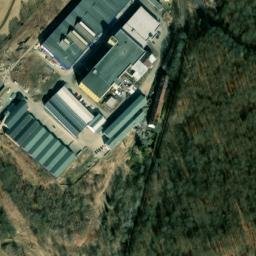 Satellite imagery of Tkalcovna Fischer [Aš] factory chimney, CZ