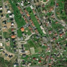 Satellite imagery of [Lomnice u Sokolova] church t., CZ