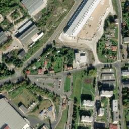 Satellite imagery of [Nové Sedlo] glassworks chimney 2, CZ