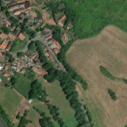 Satellite imagery of [Blšany-Soběchleby] church t., CZ