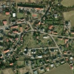 Satellite imagery of [Panenské Břežany] church sanctus t., CZ