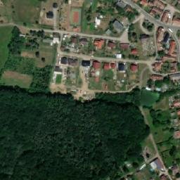 Satellite imagery of [Měník u Nového Bydžova] Church sanctus t., CZ