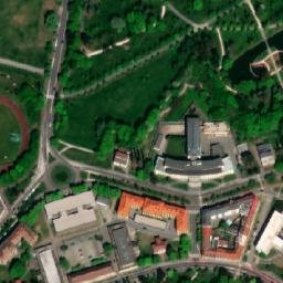 Satellite imagery of [Hradec Králové] Bílá věž/White tower, CZ