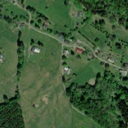 Satellite imagery of [Bartošovice v Orlických horách-Neratov] church t., CZ