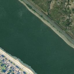 Satellite imagery of cairn, FR