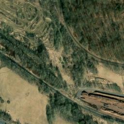 Satellite imagery of Tkalcovna Fischer [Aš] factory chimney, CZ