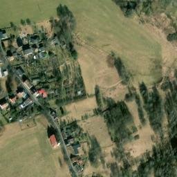 Satellite imagery of [Aš-Mokřiny] evang. church t., CZ