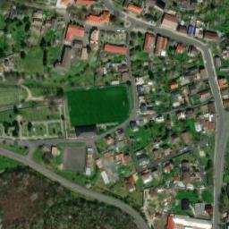 Satellite imagery of [Lomnice u Sokolova] church t., CZ