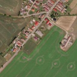 Satellite imagery of [Lužec nad Cidlinou] church t., CZ