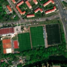 Satellite imagery of [Hradec Králové-Slezské Předměstí] church t., CZ