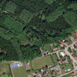 Satellite imagery of [Voděrady u Rychnova nad Kněžnou] church t., CZ