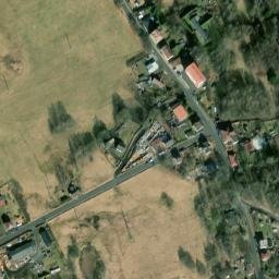 Satellite imagery of [Aš-Mokřiny] evang. church t., CZ